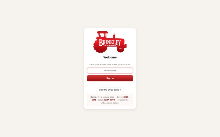 Brinkley Auctions