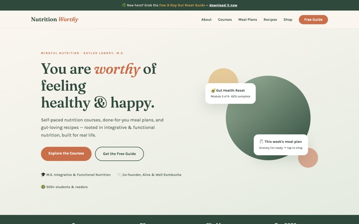 Nutrition Worthy site